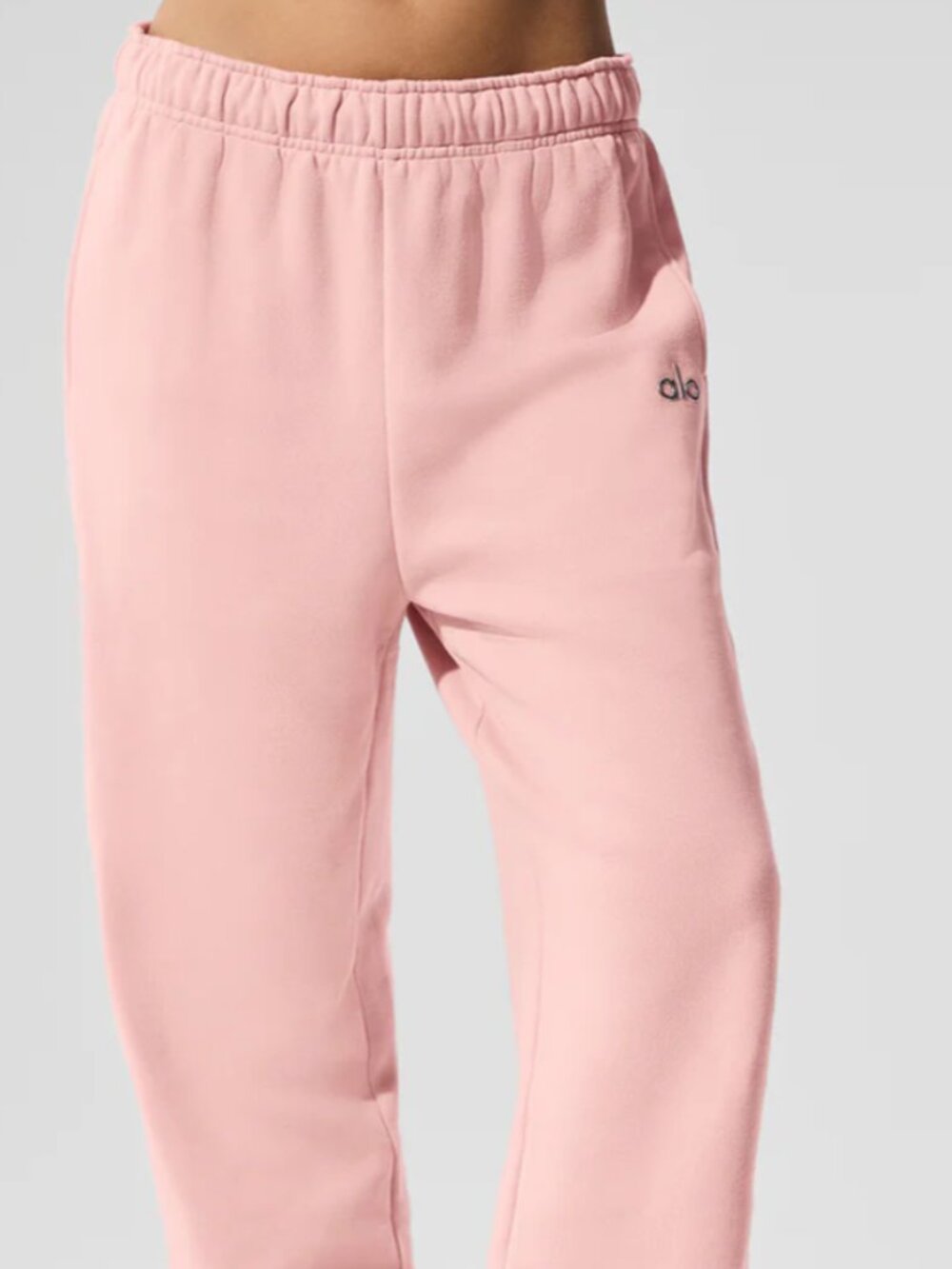 Rose-Pink ALO Sweatpants - discontinued color
